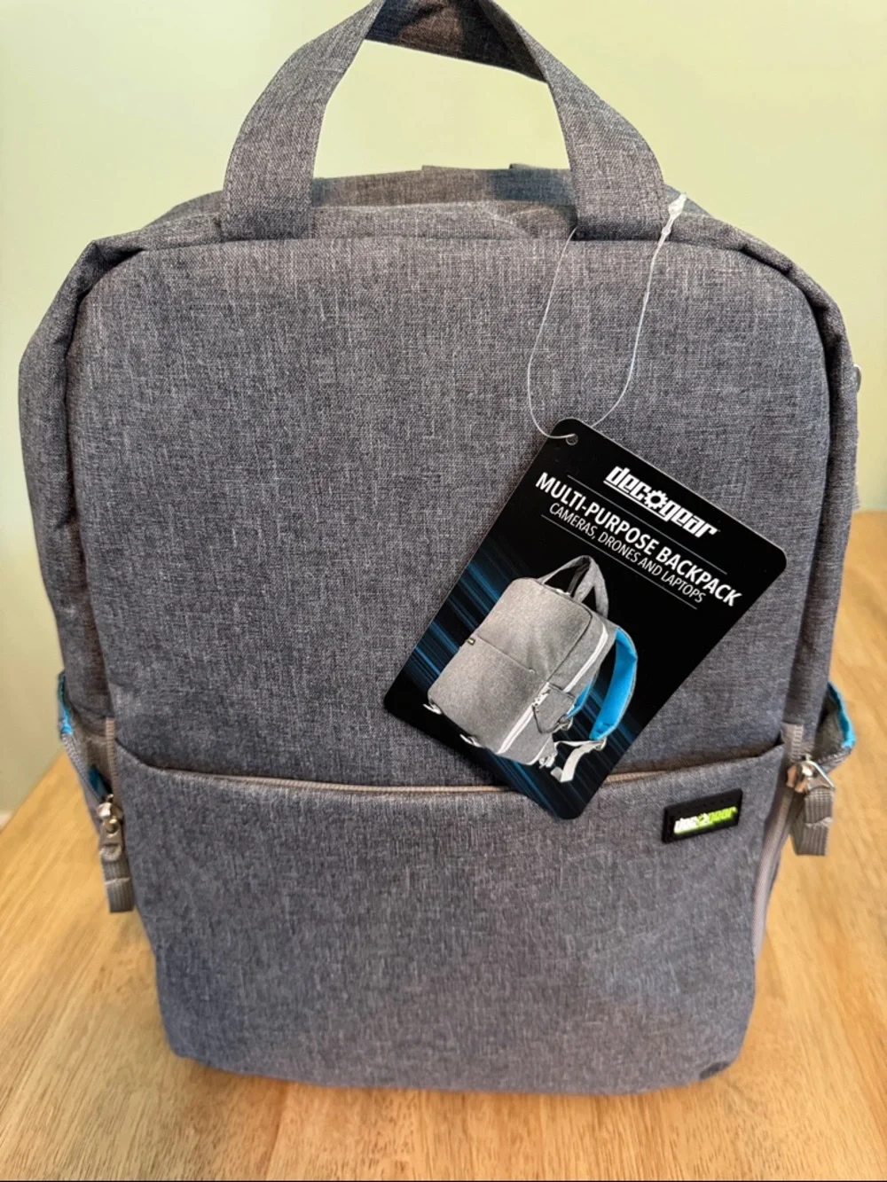 Unknown Brand Gray Multi-Purpose Camera Backpack